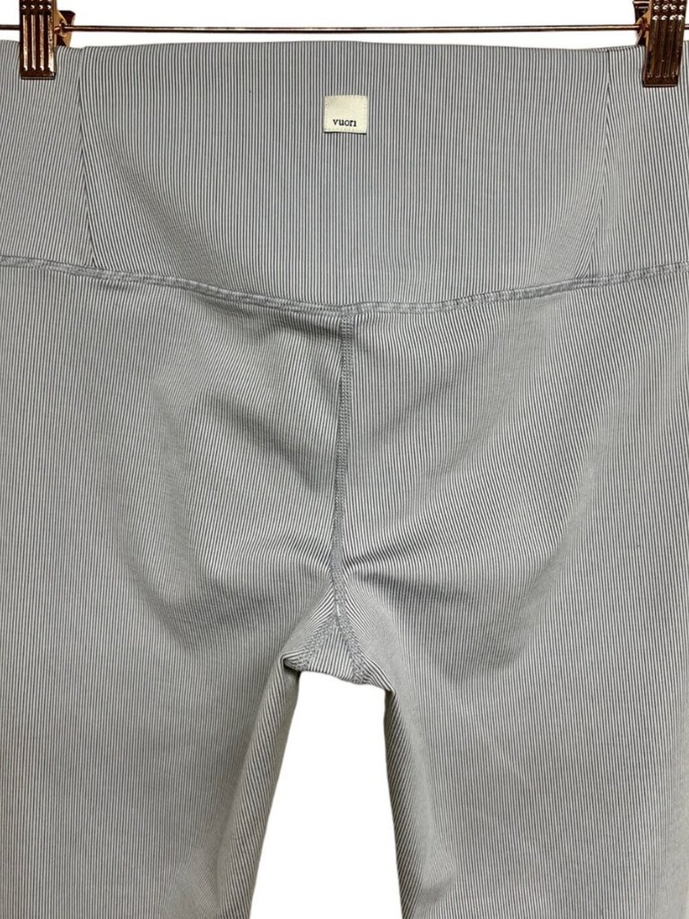 Vuori Clean Elevation Legging Ribbed Gray Women’s Size Small VW442